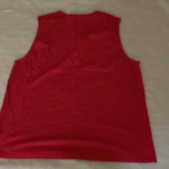NWOT REBECCA MINKOFF “Feminism” Red Muscle Tee Size XXL - Picture 8 of 14
